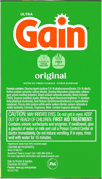 Gain_Powder_Laundry_Detergent,_Original_Scent,_167_Loads,_154_OZ