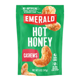 Emerald Nuts Hot Honey Cashews (1-Pack) | Resealable Bag | Kosher Dairy Certified, Non-GMO, Contains No Artificial Preservatives, Flavors or Synthetic Colors