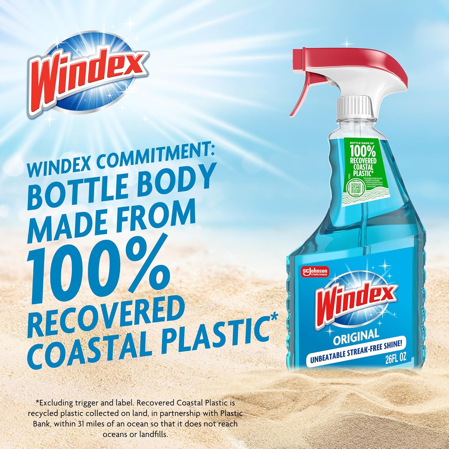 Windex_Glass_and_Window_Cleaner_Spray_Bottle,_Packaging_Designed_to_Prevent_Leakage_and_Breaking,_Surface_Cleaning_Spray,_Original_Blue_Scent,_23_Fl_Oz