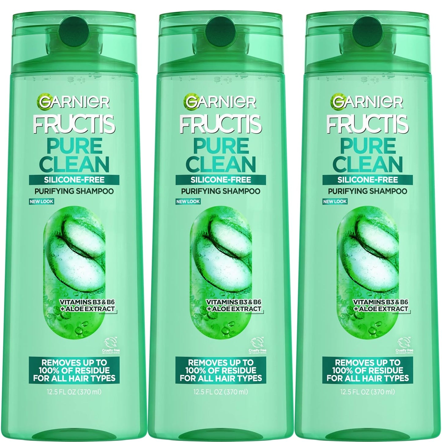 Garnier_Fructis_Pure_Clean_Purifying_Shampoo,_Silicone-Free,_12.5_Fl_Oz,_3_Count_(Packaging_May_Vary)