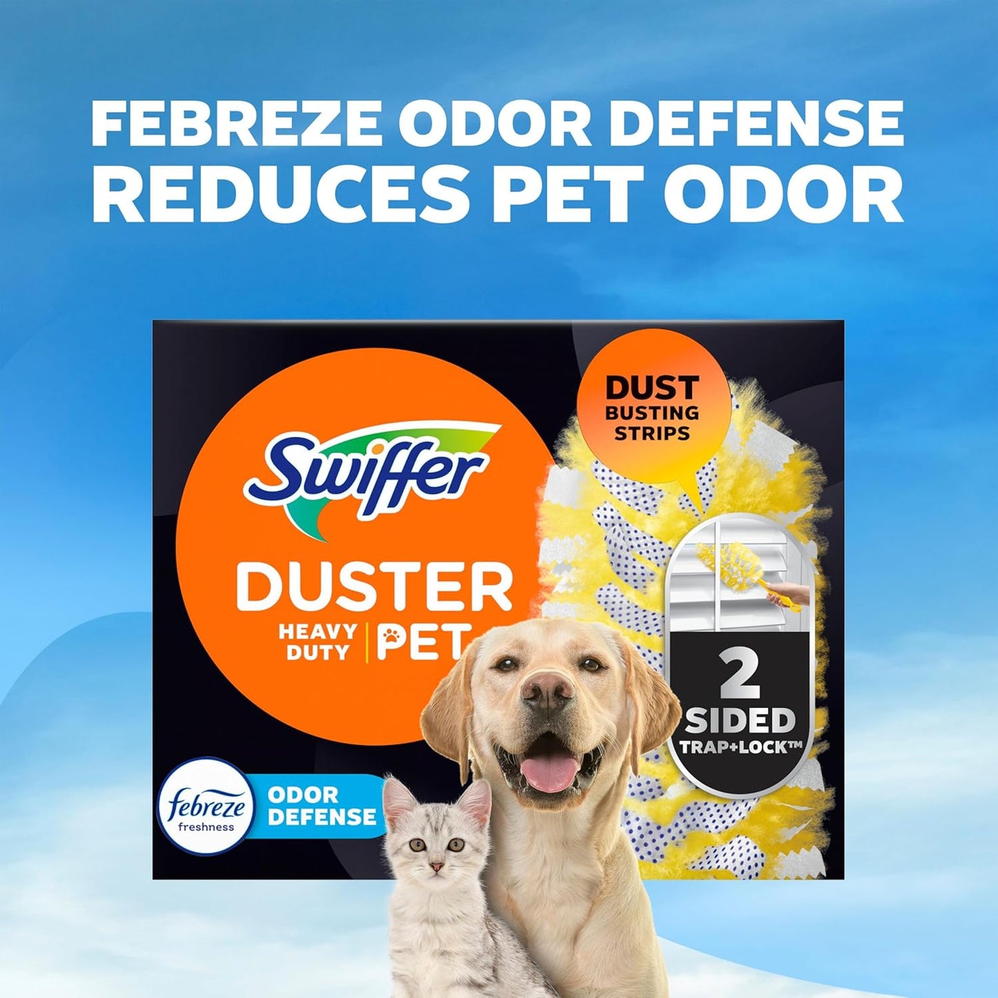 Swiffer_Pet_Heavy_Duty_Dusters_Refills,_Multisurface_360_Dusters_with_Febreze_Odor_Defense,_11_Count