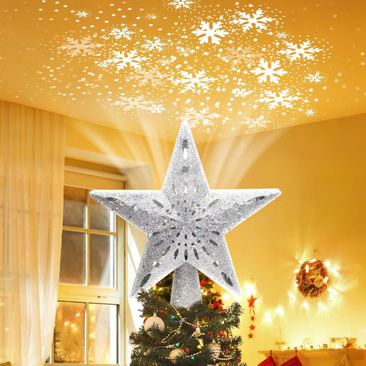 Christmas_Tree_Topper_Star:_Lighted_with_6_Projected_Patterns_Snowflake_Projector_Lights-3D_Hollow_Glitter_LED_Magic_Rotating_Light_for_Christmas_Tree_Decorations_Ornament_Silver