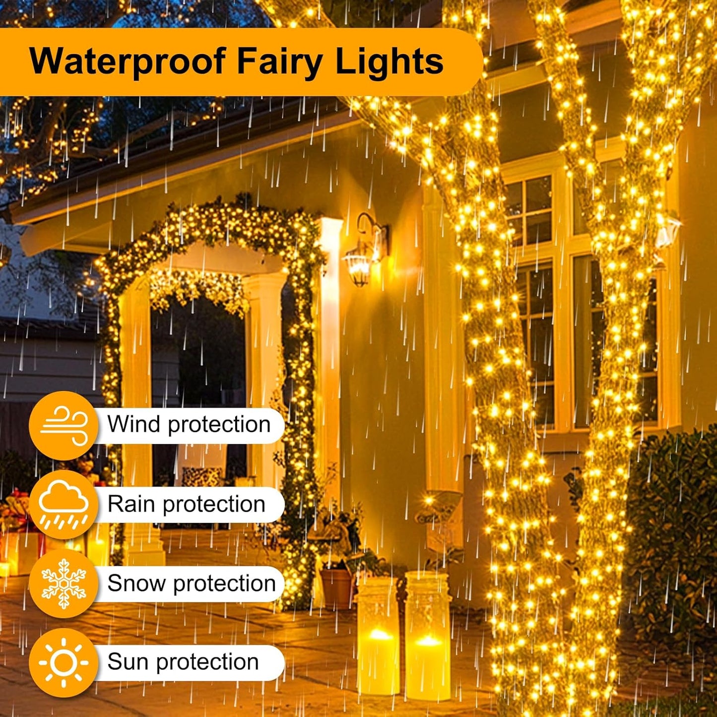 33_FT_100LEDs_Christmas_Lights_Plug_in,Outdoor_Indoor_Connectable_Fairy_Lights_with_Timer_and_8_Modes,Christmas_Tree_Lights_for_Garden_Party_Wedding_Christmas_Decoration(Warm_White)