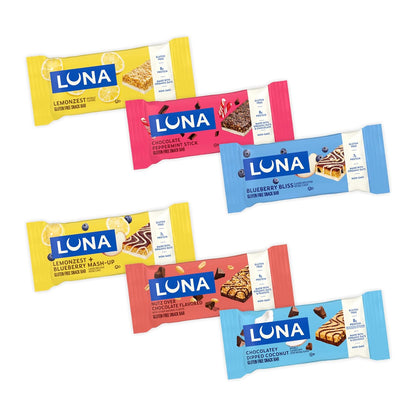 LUNA_Bar_-_Variety_Pack_-_6_Flavors_-_Gluten_Free_Snack_Bars_-_Non-GMO_-_Protein_Bars_-_Made_with_Organic_Oats_(12_Pack)