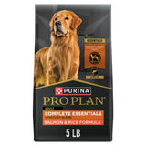 Purina Pro Plan Complete Essentials Shredded Blend Salmon and Rice Dog Food Dry Formula with Probiotics for Dogs
