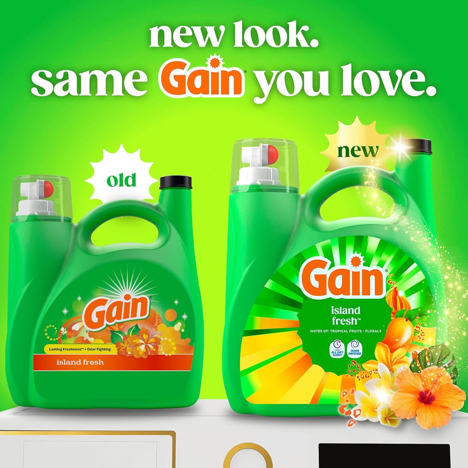 Gain_Liquid_Laundry_Detergent_with_Odor_Defense,_Island_Fresh_Scent,_Laundry_Soap_For_HE_Washing_Machines,_154_fl_oz,_107_Loads_(Packaging_May_Vary)