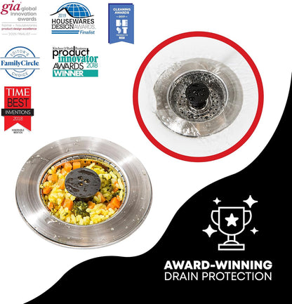 Kitchen_SinkShroom_Revolutionary_Clog-Free_Stainless_Steel_Sink_Strainer,_Chrome_gray