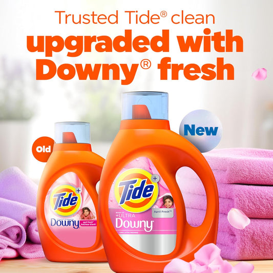 Tide_Plus_Boost_of_Ultra_Downy_Liquid_Laundry_Detergent,_April_Fresh_Scent,_148_fl_oz,_105_Loads,_Laundry_Detergent_Liquid_with_Long-Lasting_Freshness