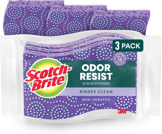 Scotch-Brite_Scrub_Dots_Non-Scratch_Scrub_Sponge,_Rinses_Clean,_for_Washing_Dishes_and_Cleaning_Kitchen,_3_Scrub_Sponges