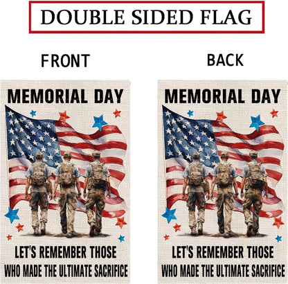 Memorial_Day_Garden_Flag_Patriotic_4th_of_July_Stars_and_Stripes_Veterans_American_Patriotic_Vertical_Double_Sided_Yard_Outdoor_Decor_12.5x18_Inch