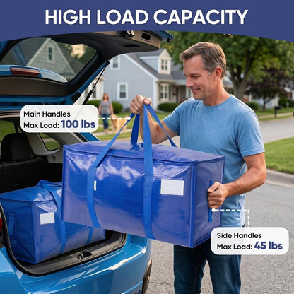 TICONN_6_Pack_Extra_Large_Moving_Bags_Heavy_Duty_with_Zippers_&_Carrying_Handles,_Durable_Storage_Bags_Moving_Boxes_for_Closet_Organizers_and_Storage_(6_Pack,_Blue)