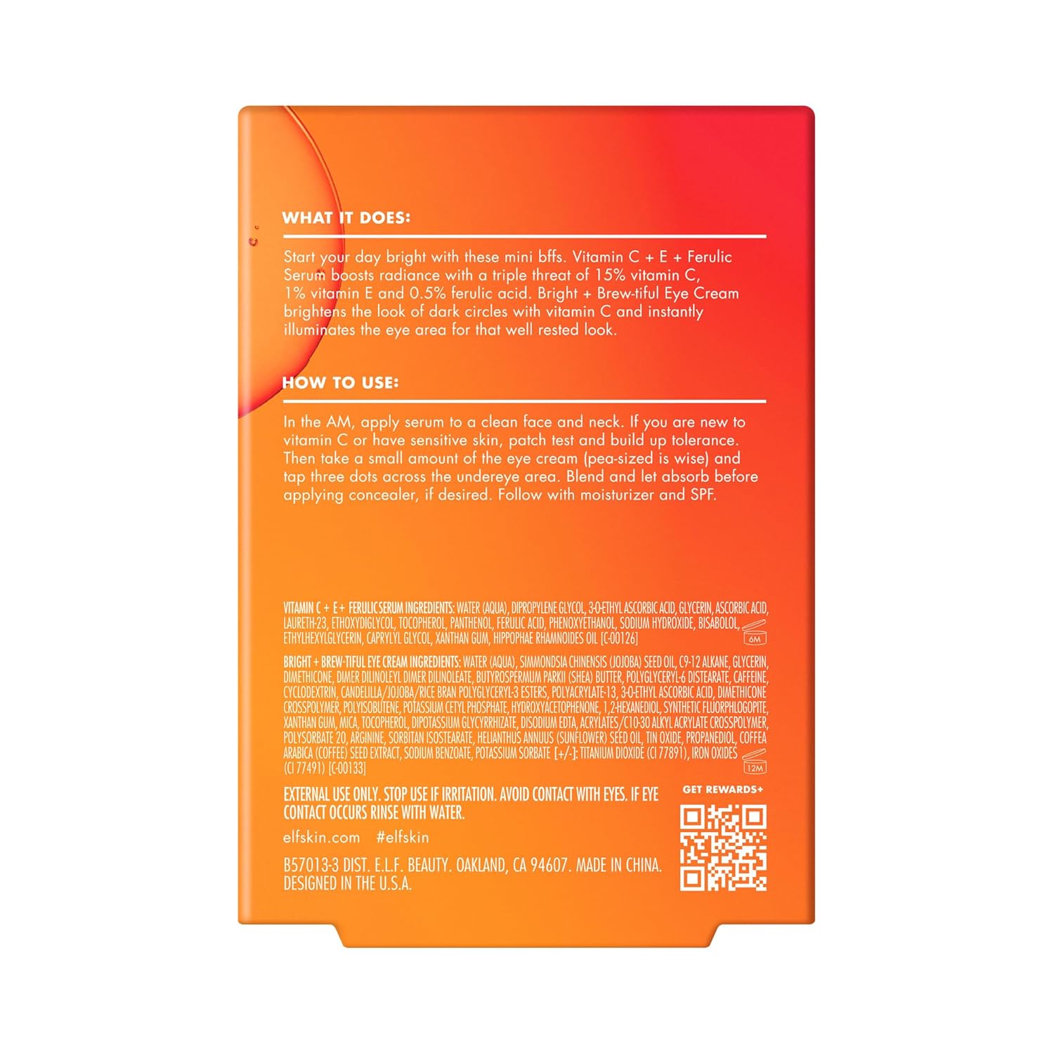 e.l.f._SKIN_Brightest_Besties_Duo,_Travel-Sized_Skincare_Set,_Brightening_Face_Serum_&_Vitamin_C_Eye_Cream,_Boosts_Radiance,_Depuffs_&_Evens_Skin_Tone,_Vegan_&_Cruelty-Free
