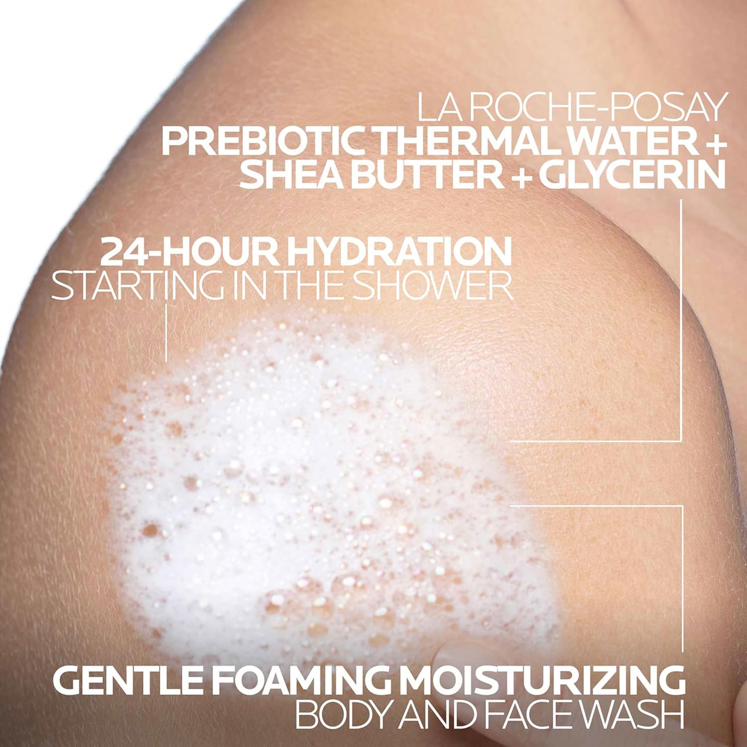 La_Roche-Posay_Lipikar_AP+_Gentle_Foaming_Moisturizing_Wash,_Shea_Butter_+_Niacinamide_+_Glycerin,_Moisturizing_Body_Wash_For_Dry_Skin,_National_Eczema_Association_Accepted,_Dermatologist_Tested​