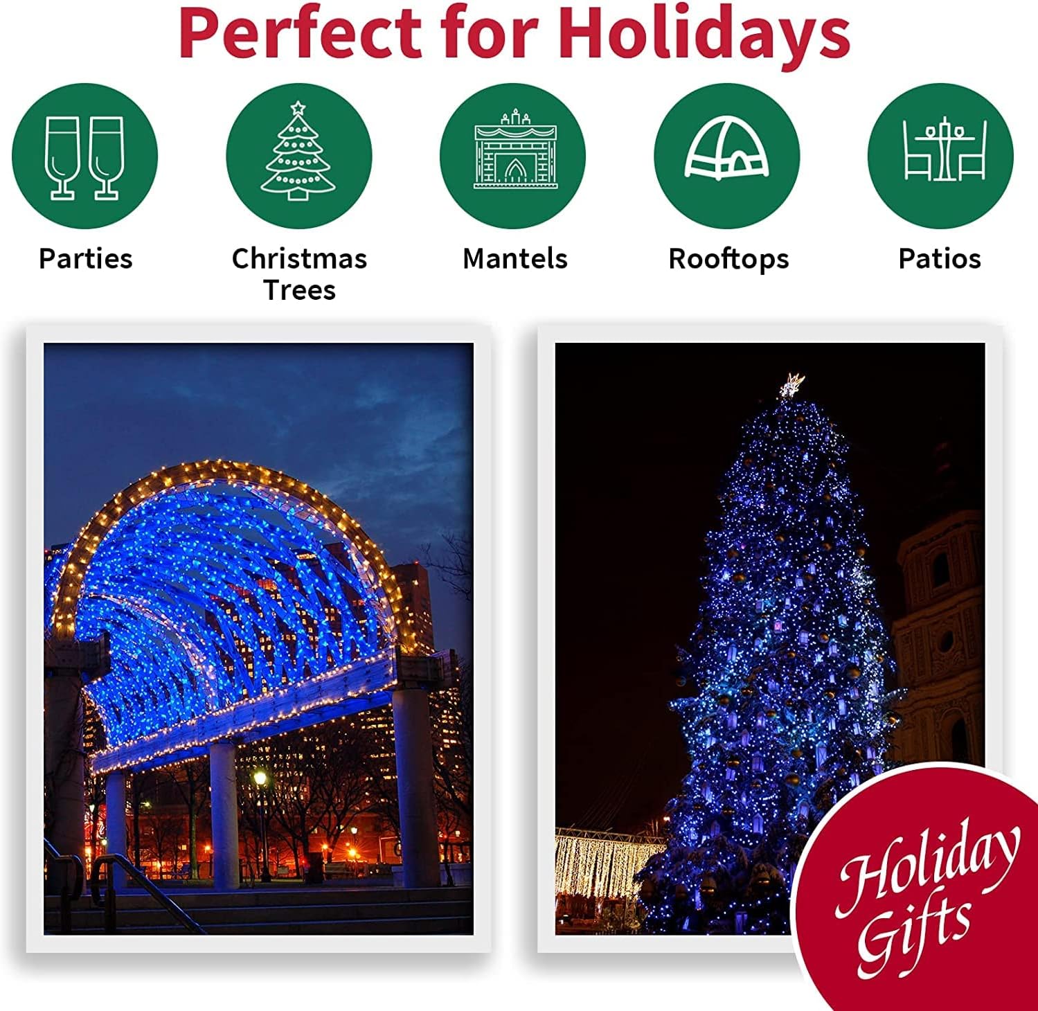 LAMPHOME_Super-Bright_Extendable_Blue_Christmas_Lights_Decoration_100Lights_19.6ft_UL_Certified_Mini_Bulb_String_Lights_Set_for_Outdoor_Christmas_Tree_Garden_Holiday_Party_Patio_Wedding_Garland_Decor