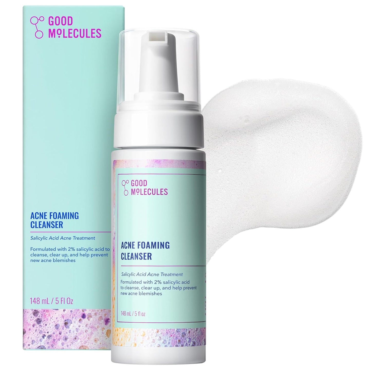 Good_Molecules_Acne_Foaming_Cleanser_-_2%_Salicylic_Acid_Foam_Cleanser_-_Gentle_Acne_Face_Wash_with_Alcohol_Free_Witch_Hazel_and_Aloe_-_Skin_Care_for_Face