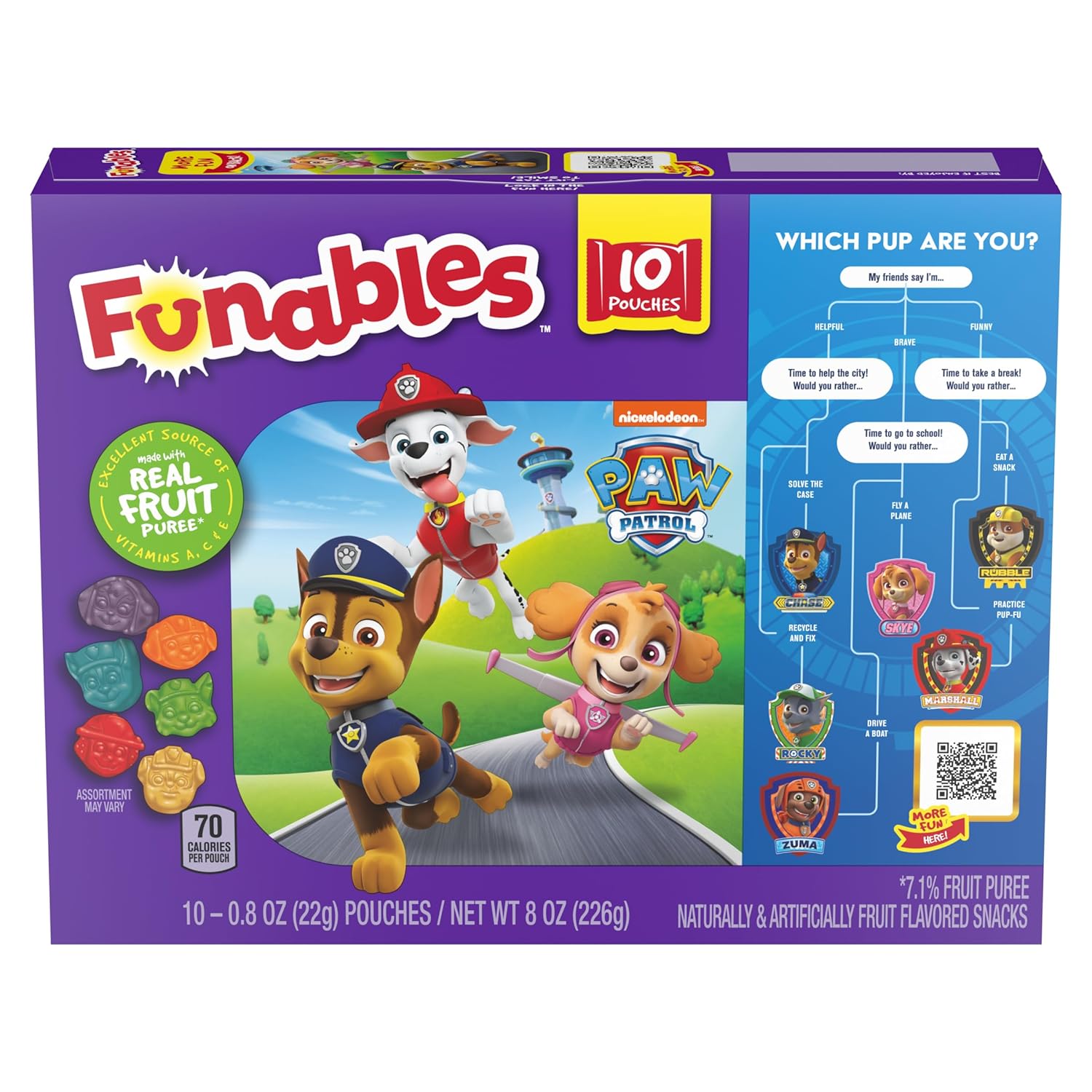 Funables_Fruity_Snacks,_PAW_Patrol,_Assorted_Fruit,_Flavored_Snacks,_0.8_oz_10_ct