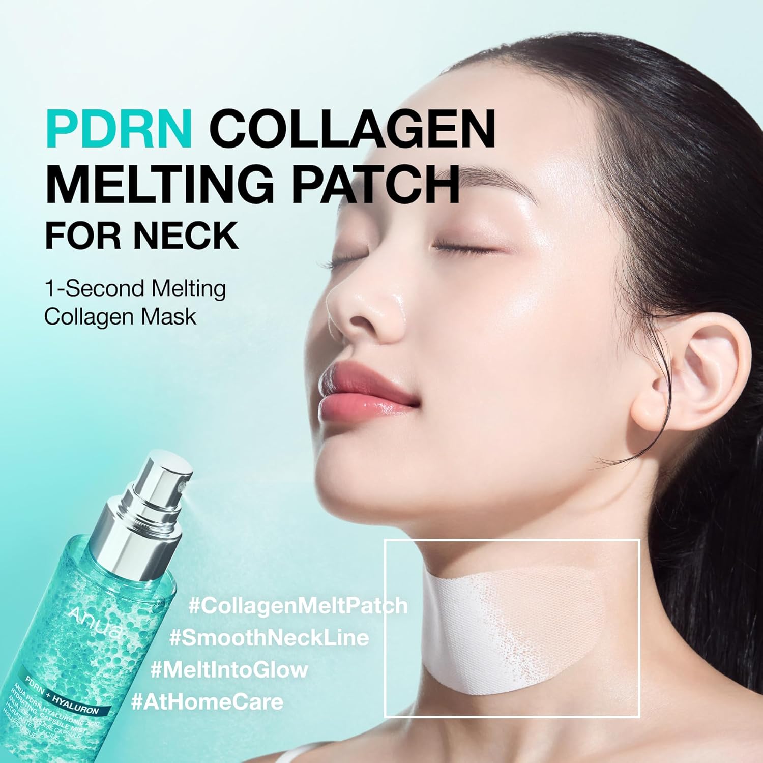 Anua_PDRN_Collagen_Melting_Patch_for_Neck,_Lifting_and_Firming,_Thin_Film_for_Neck_Fine_Lines_&_Forehead,_Plumping_Effect_with_Salmon_DNA,_Korean_Skincare,_0.02g_x_4EA,_Patch_Only