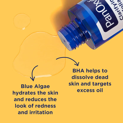 PanOxyl_Clarifying_Exfoliant_with_2%_Salicylic_Acid,_BHA_Liquid_Exfoliant_for_Face,_Unclogs,_Minimizes_Appearance_of_Pores,_Blue_Algae_and_Antioxidants_Help_Calm_Redness,_For_Acne_Prone_Skin,_4_fl_oz