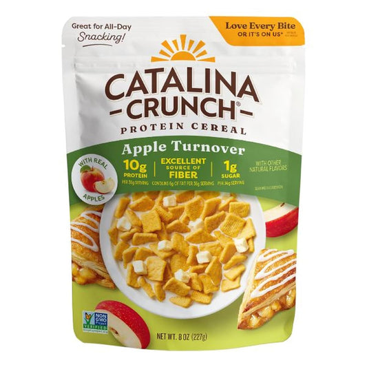 Catalina_Crunch_Protein_Cereal_-_Breakfast_Cereal_with_10g_of_Protein,_No_Added_Sugar_-_Gluten_Free_-_Apple_Turnover_-_8_oz_Bag_(Pack_of_1)