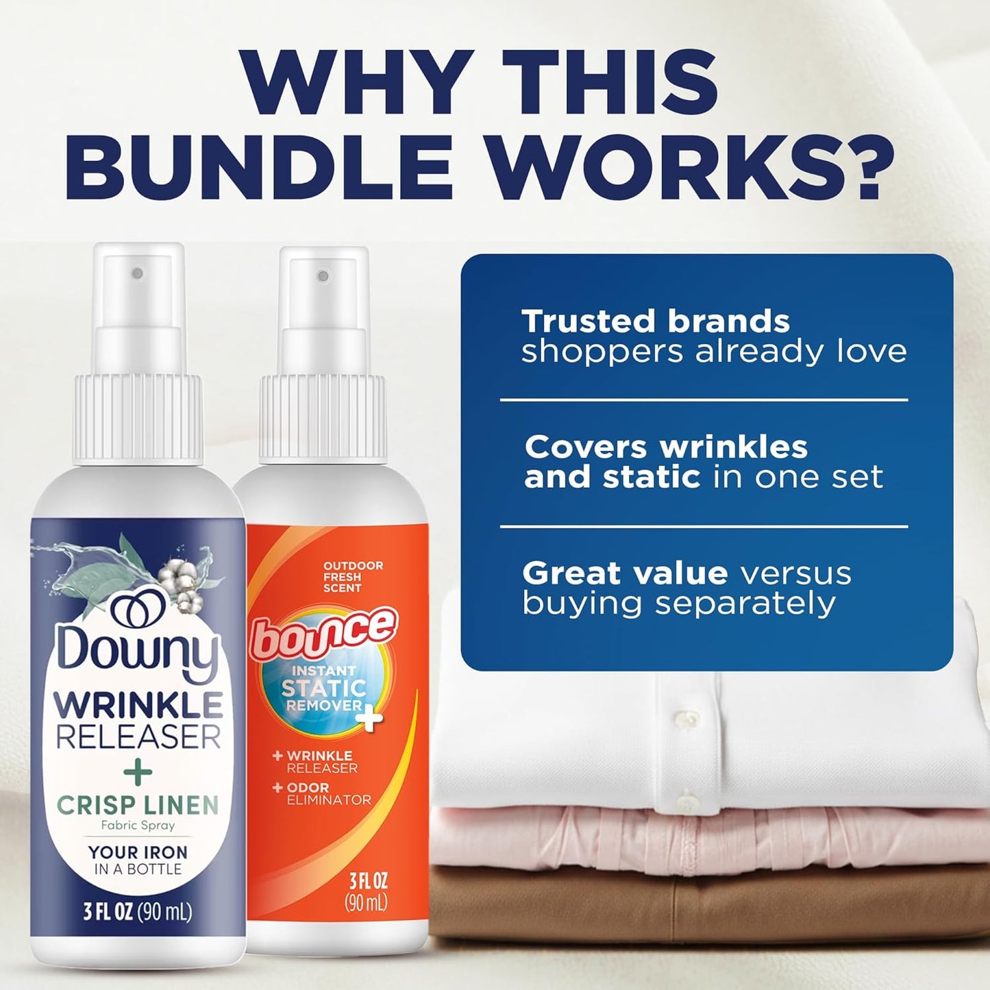 Downy_Wrinkle_Release_Spray_Bundle_w/Bonus_3oz_Bounce_Spray_Sample_-_3_Pack