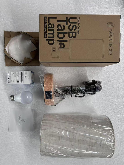 Yarra-Decor_Bedside_Table_Lamp_with_USB_Port_-_Touch_Control_for_Bedroom_Wood_3_Way_Dimmable_Nightstand_Lamp_with_Round_Flaxen_Fabric_Shade_for_Living_Room,_Dorm,_Home_Office_(LED_Bulb_Included)