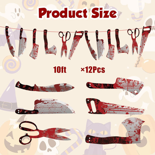 OHOME_Halloween_Party_Decorations_-_12_Pack_Trunk_or_Treat_Banner_|_Halloween_Decorations_for_Indoor_Outdoor_Outside_-_Hanging_Backdrop_Garland_for_Birthday_Party_Favors_Supplies_|_HALLOWEEN_decor_for_Wall_Door