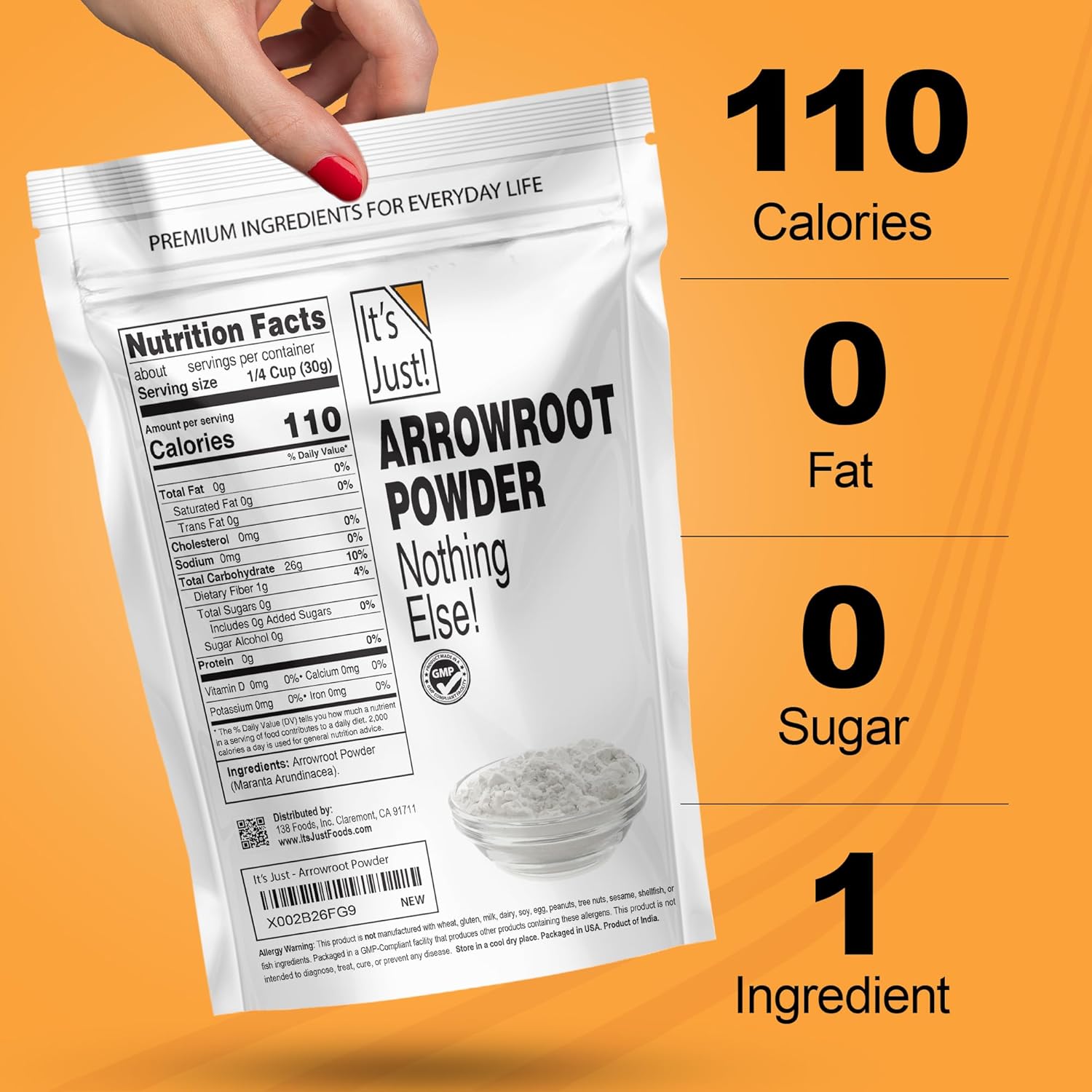 It's_Just_-_Arrowroot_Powder,_8oz,_Natural_Thickener,_Gluten-Free,_Dairy-Free,_Non-GMO,_Cornstarch_Substitute