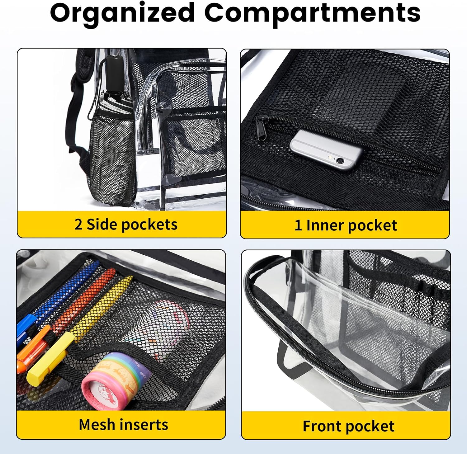 Vorspack_Clear_Backpack_Heavy_Duty_PVC_Transparent_Backpack_with_Reinforced_Strap_Stitches_&_Large_Capacity_for_College_Workplace_Security_-_Black