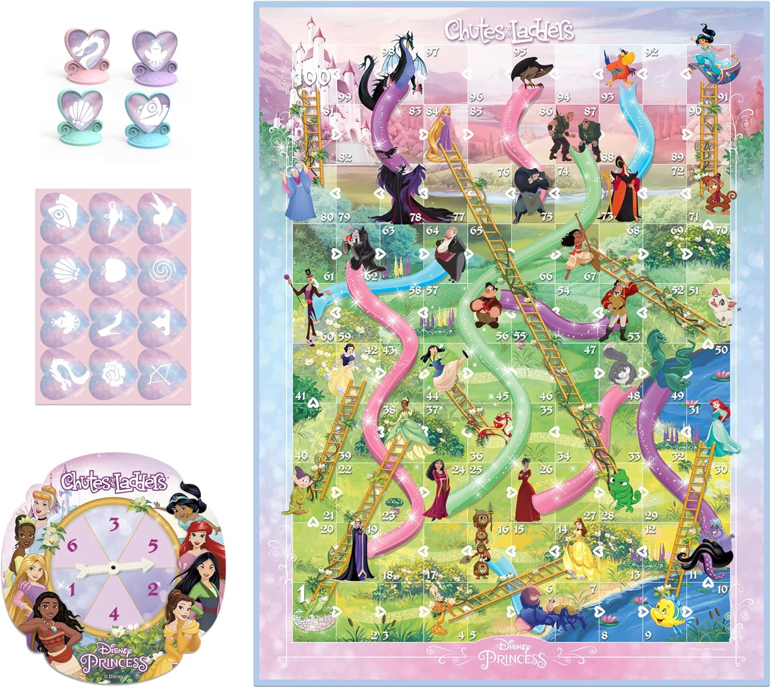 Hasbro_Gaming_Chutes_and_Ladders:_Disney_Princess_Edition_Board_Game_for_Kids_Ages_3_and_Up,_Easter_Gifts_for_Boys_and_Girls,_Preschool_Game_for_2-4_Players_(Amazon_Exclusive)
