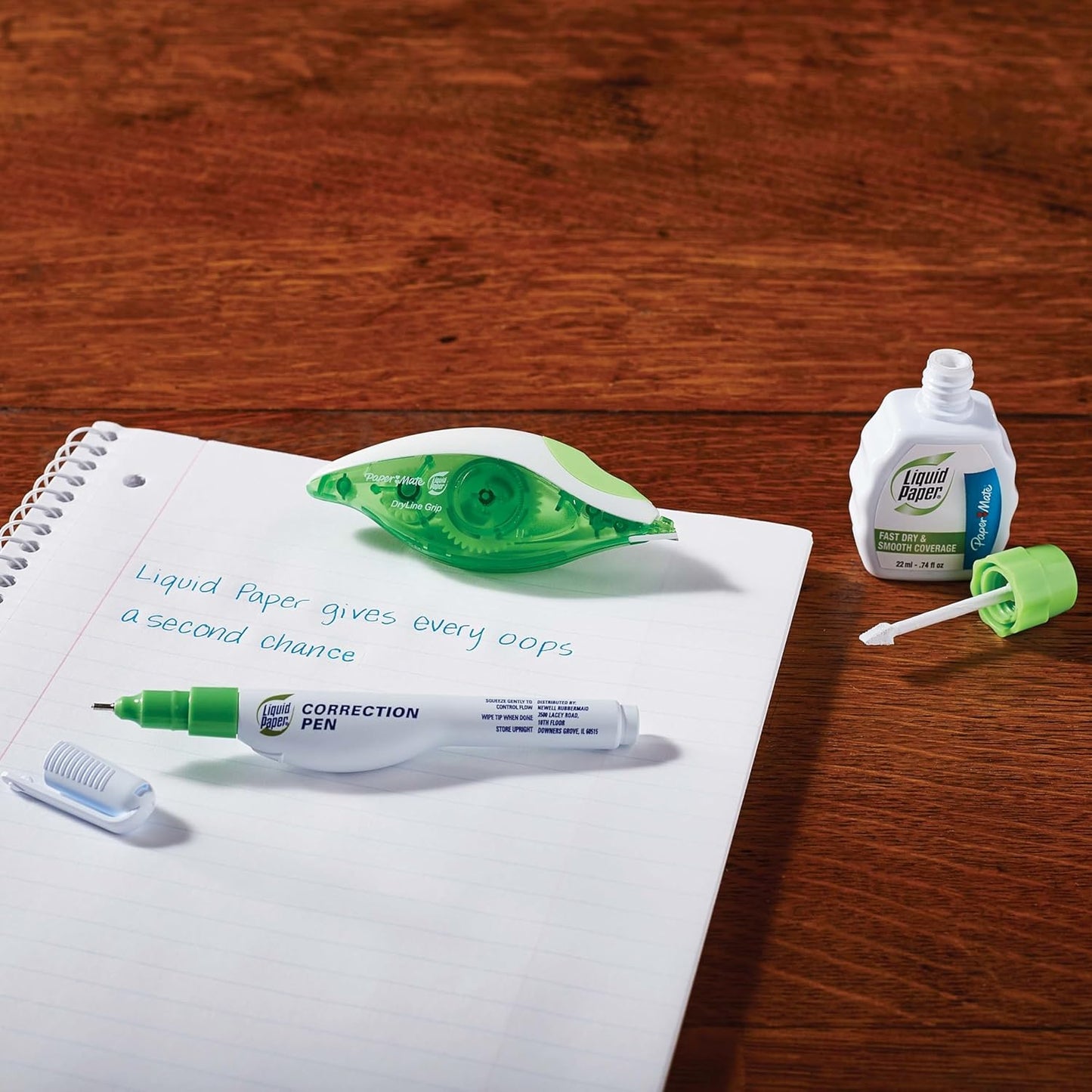 Paper_Mate_Paper_Mate_Liquid_Paper_DryLine_Grip_Correction_White_Tape,_2_Count