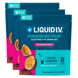 Liquid I.V.® Hydration Multiplier | Electrolyte Powder Drink Mix | 3 Pack (48 Servings)