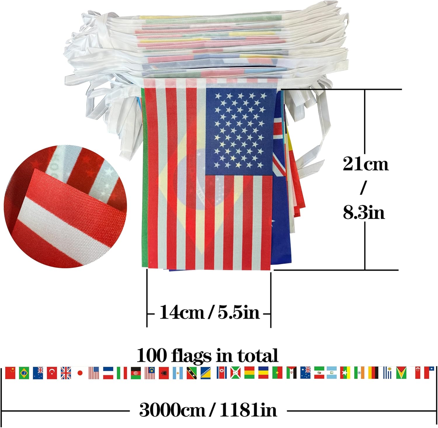 100_Countries_String_Flag,95FT_International_Flags_Bunting_Banner,World_Flag_for_Theme_Party,Bars,School,Garden,Sports_Game_Events,Grand_Opening,Classroom,Sports_Clubs