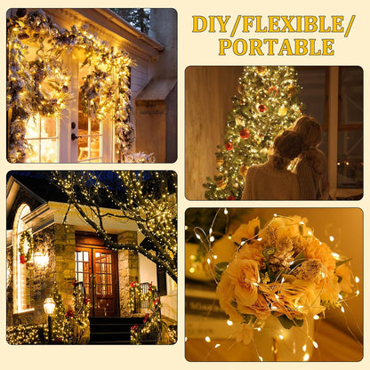 Timer_Led_Fairy_Lights,1_Pack_Mini_Battery_Powered_Silver_Wire_Starry_Tiny_String_Light,Battery_Operated_Micro_Lights_for_Bedroom,Christmas,Parties,Wedding,Centerpiece,Decoration_(5m/16ft_Warm_White)