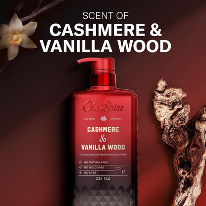 Old_Spice_Body_Wash_for_Men,_The_Spice_Alchemist_Collection,_24/7_Cologne_Infused_Hydration,_No_Trade_Off_Formula,_Free_of_Phthalates_Silicones_&_Dyes,_Cashmere_+_Vanilla_Wood_Scent,_20_oz