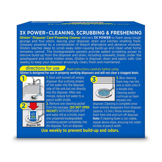 Glisten_Garbage_Disposal_Cleaner_and_Odor_Eliminator_with_Foaming_Action,_Removes_Buildup_and_Cleans,_Lemon_Scent,_4_Uses
