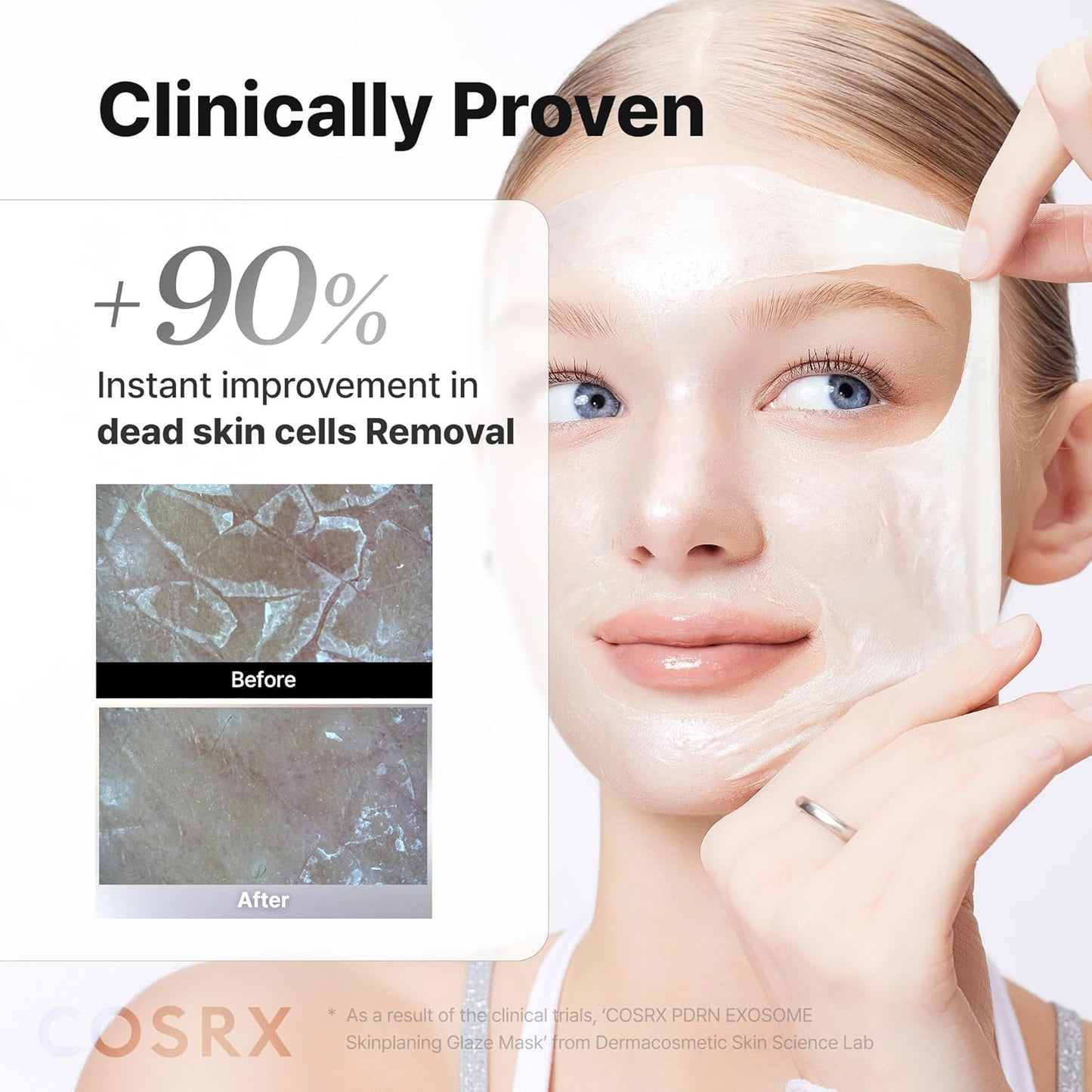 COSRX_PDRN_EXOSOME_Glaze_Wrapping_Mask_with_SALMON_DNA_PDRN,_Instant_Glow,_Easy_Peel-Off_Overnight_Mask_for_Glass_Skin,_Firmness,_Elasticity_&_Skin_Texture_Care,_Mothers_day_gifts_Korean_Skin_Care
