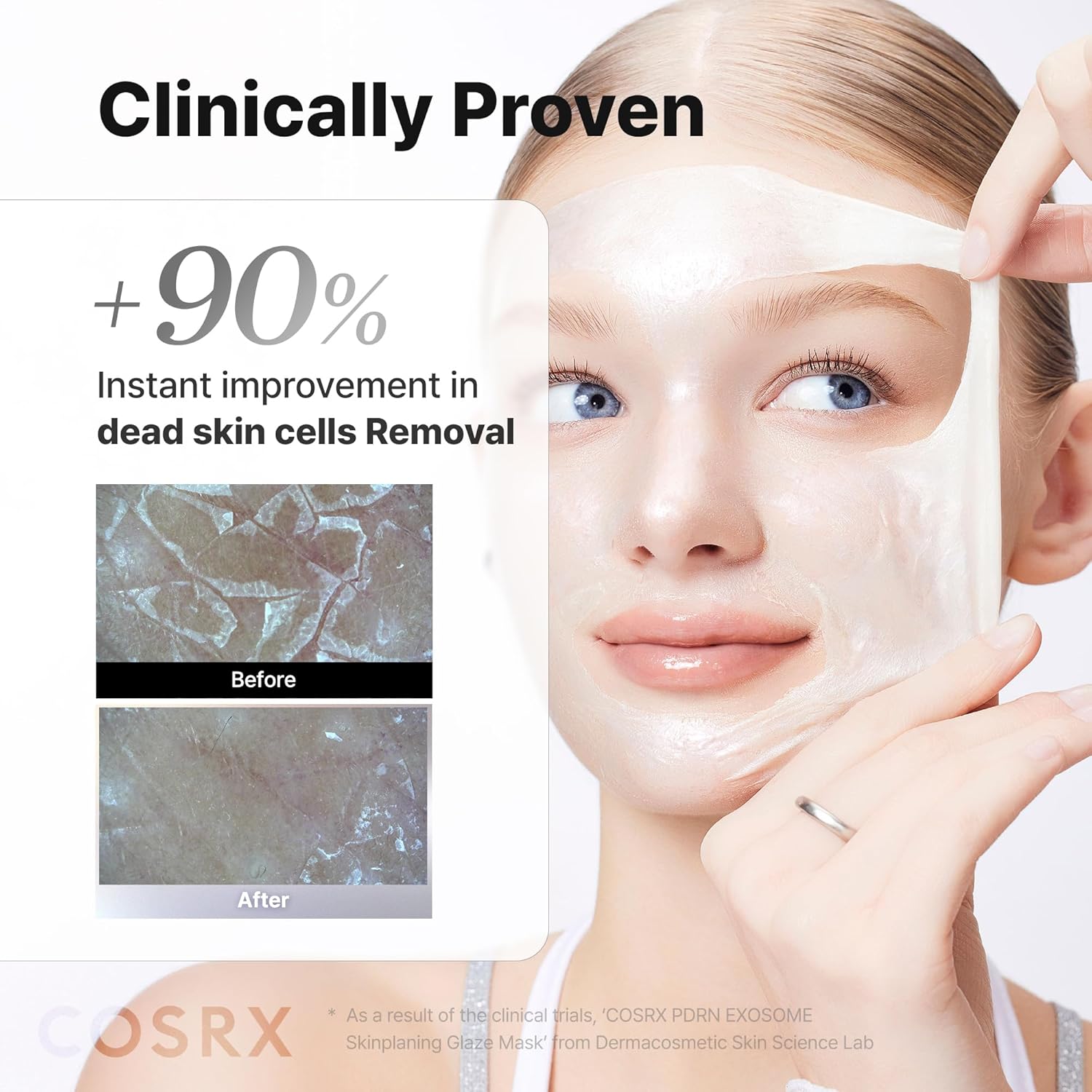 COSRX_PDRN_EXOSOME_Glaze_Wrapping_Mask_with_SALMON_DNA_PDRN,_Instant_Glow,_Easy_Peel-Off_Overnight_Mask_for_Glass_Skin,_Firmness,_Elasticity_&_Skin_Texture_Care,_Mothers_day_gifts_Korean_Skin_Care