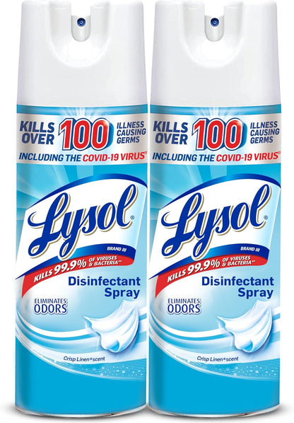 Lysol_Disinfectant_Spray,_Sanitizing_and_Antibacterial_Spray,_For_Disinfecting_and_Deodorizing,_Crisp_Linen,_12.5_Fl_Oz_(Pack_of_2)