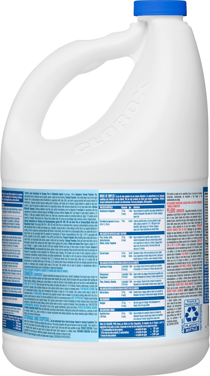 Clorox®_Ultra_Germicidal_Bleach,_121_Oz,_Case_Of_3