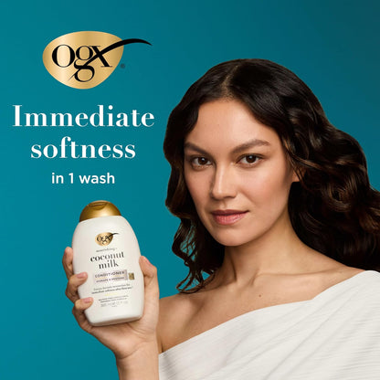 OGX_Nourishing_+_Coconut_Milk_Conditioner,_Hydrating_&_Restoring_Conditioner_Moisturizes_for_Soft_Hair_After_the_First_Use,_Parabens-Free,_Sulfate-Free_Surfactants,_13_fl._Oz