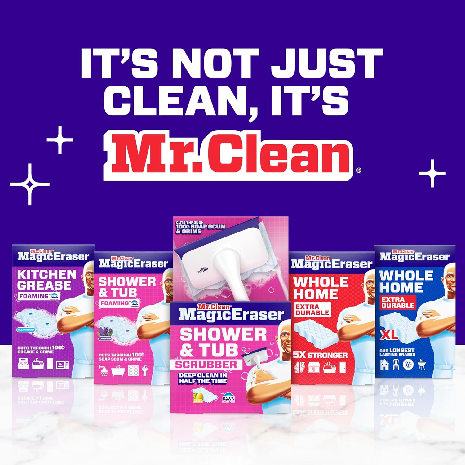 Mr._Clean_Magic_Eraser_Shower_&_Tub_Scrubber,_Bathroom_Cleaner,_All_in_One_Bathroom_Cleaner,_Lemon_Starter_Kit,_1_Scrubber_&_2_Foaming_Magic_Erasers