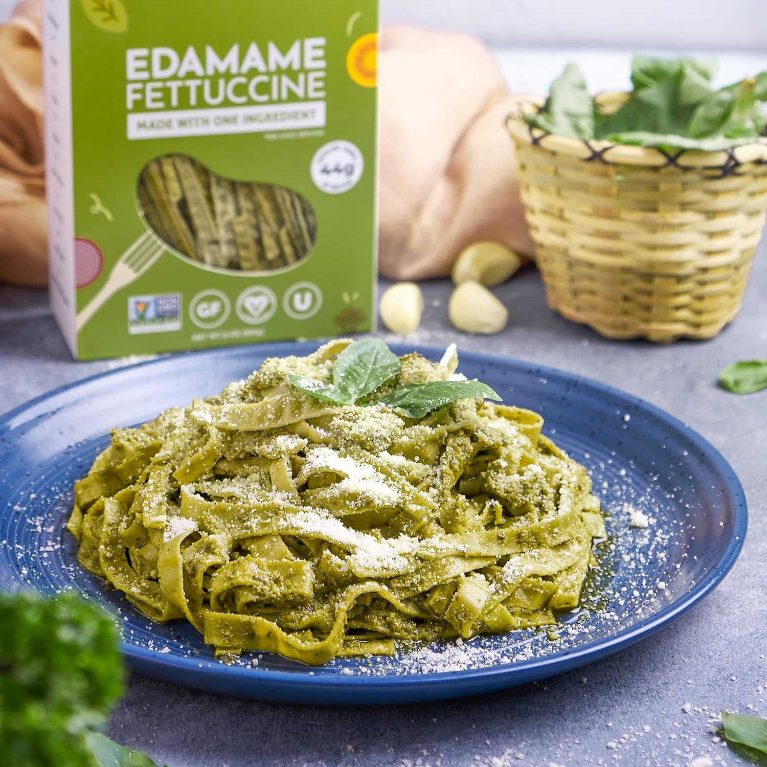 The_Only_Bean_-_Organic_Edamame_Fettuccine_Pasta_-_High_Protein,_Keto_Friendly,_Gluten-Free,_Vegan,_Non-GMO,_Kosher,_Low_Carb,_Plant-Based_Bean_Noodles_-_8_oz_(1_Pack)