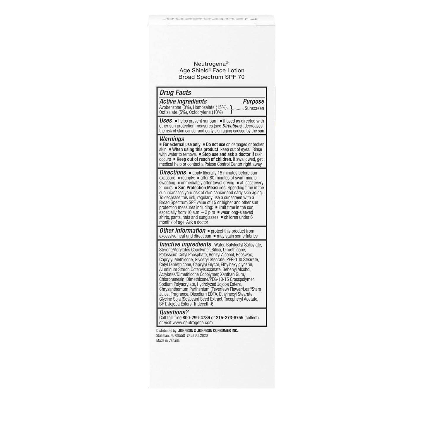 Neutrogena_Age_Shield_Face_Oil-Free_Sunscreen_Lotion_with_Broad_Spectrum_SPF_70,_Non-Comedogenic_Moisturizing_Sunscreen_to_Help_Prevent_Signs_of_Aging,_PABA-Free,_3_fl._oz.