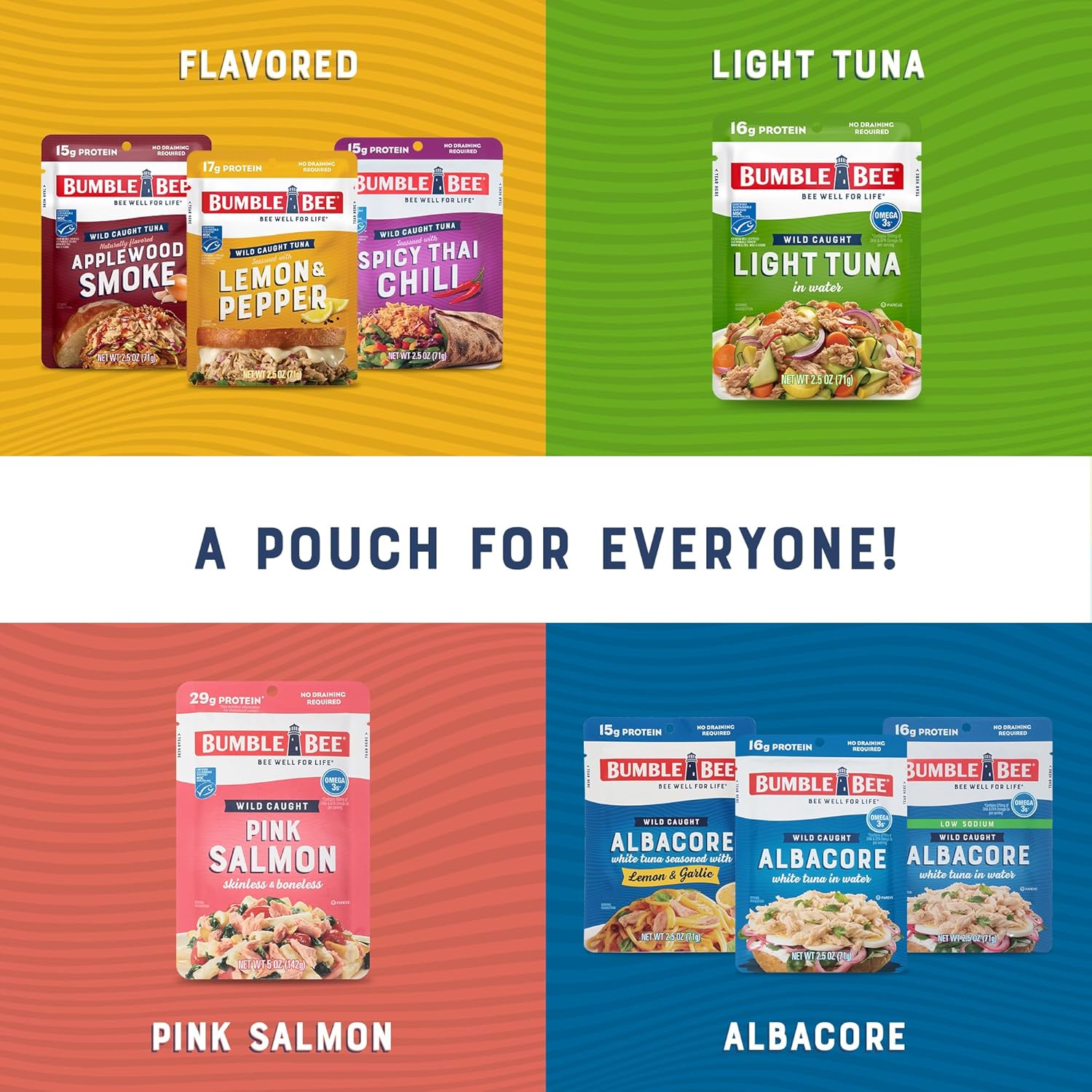 Bumble_Bee_Jalapeno_Seasoned_Tuna_Pouch_-_Wild_Caught_and_Ready_to_Eat_for_Snack,_Salad,_Korean_Tuna_Bowl_-_14g_Protein_per_Serving_-_PERFECT,_PORTABLE,_GOODNESS_-_2.5_oz_Packet_(Pack_of_1)
