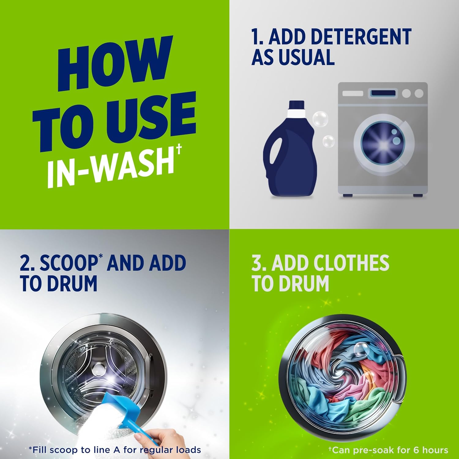 OxiClean_Triple_Action_Free_Versatile_Stain_Remover_Powder,_Use_with_Detergent,_No_Fragrance,_No_Dyes,_No_Chlorine,_Removes_Stains,_Brightens_Colors_and_Whites,_4_lbs