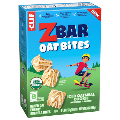 Zbar_Oat_Bites_-_Iced_Oatmeal_Cookie_-_Baked_Oat_Energy_Granola_Bites_-_USDA_Organic_Snacks_for_Kids_-_14g_Whole_Grains_(6_Snack_Packs)