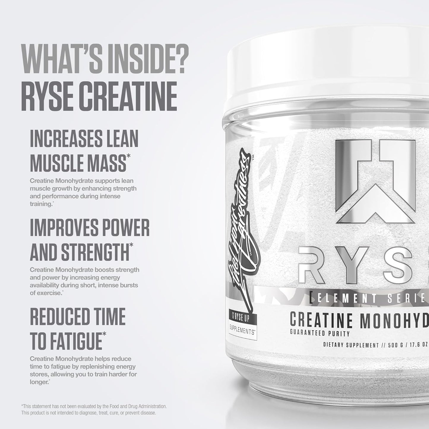 RYSE_Creatine_Monohydrate_Powder_-_Unflavored_-_Supports_Men_&_Women_Lean_Muscle_Growth,_Strength,_Power,_and_Endurance_-_Helps_Reduce_Fatigue_and_Improve_Workout_Recovery_-_100_Servings.