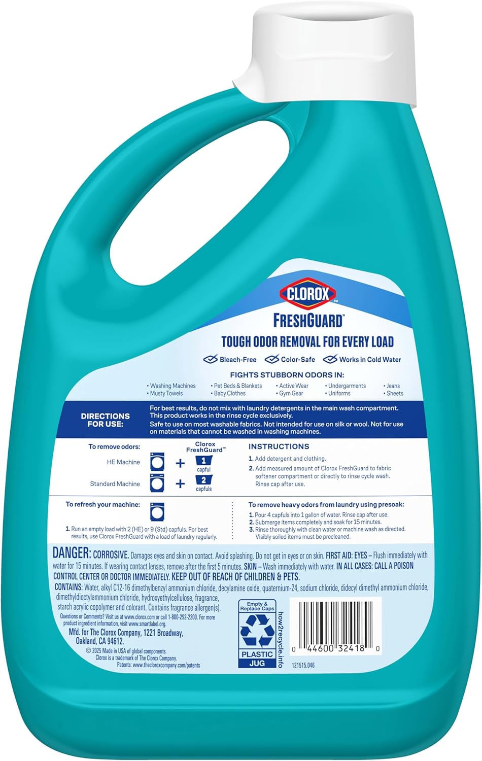 Clorox_FreshGuard_Laundry_Odor_Remover,_0%_Bleach,_Clean_Linen,_80_Fl_Oz.,_Pack_of_2_(Pack_May_Vary)