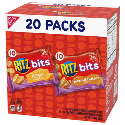 RITZ_Bits_Cheese_and_RITZ_Bits_Peanut_Butter_Sandwich_Crackers_Variety_Pack,_Lunch_Snacks,_20_Snack_Packs