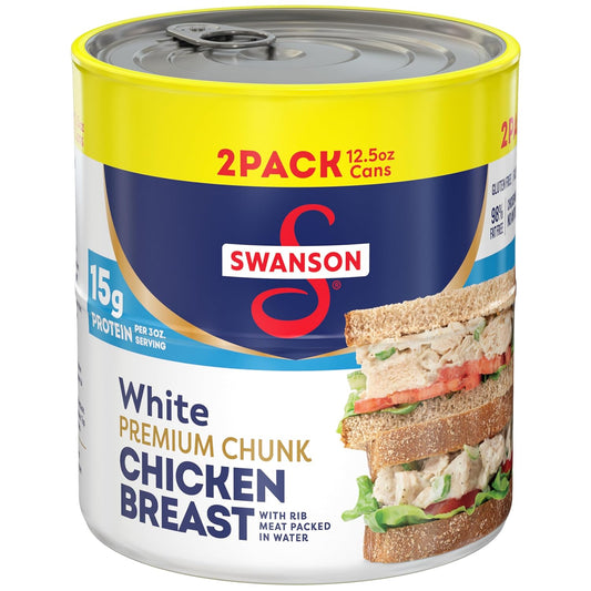 Swanson_White_Premium_Chunk_Chicken_Breast_with_Rib_Meat_in_Water,_12.5_oz._(Pack_of_2)